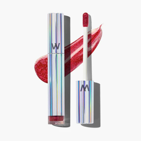WONDERLIPS Top Gloss – Paillettes Rouges