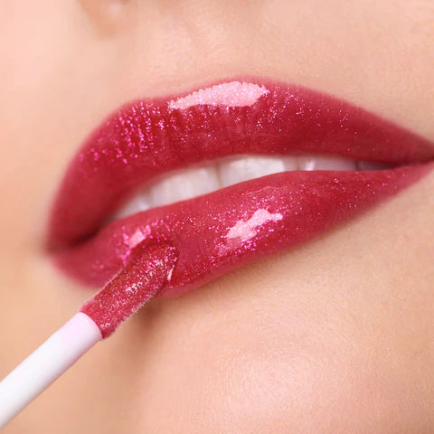 WONDERLIPS Top Gloss – Paillettes Rouges